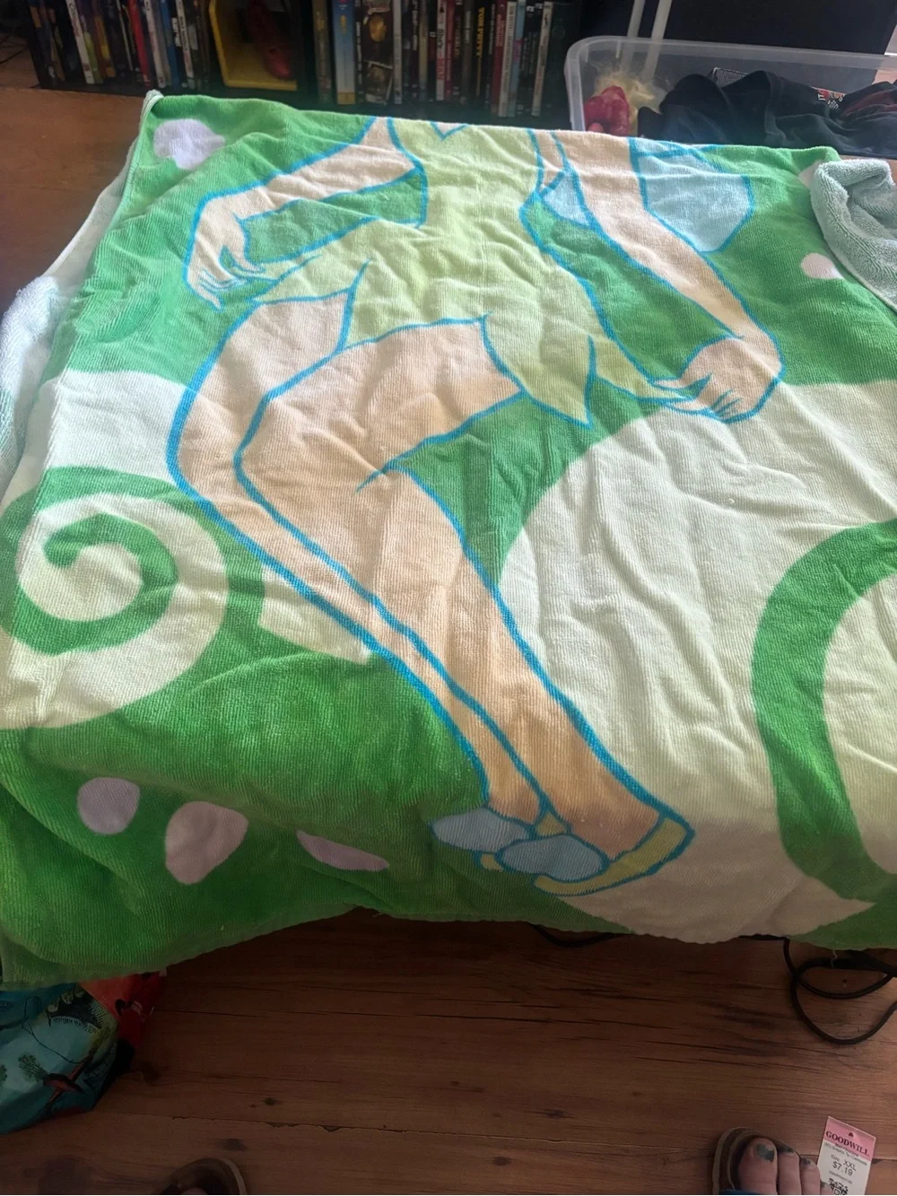 Tinkerbell beach towel